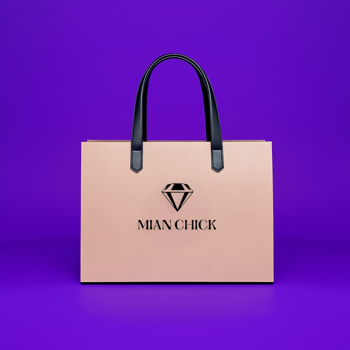 Branded packaging mockup for design identity